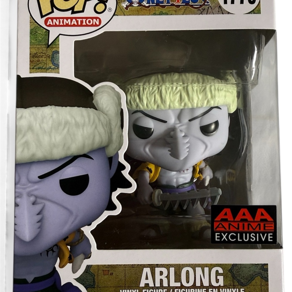 Funko Collectible Box with Gray and Black Design